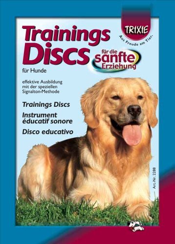 Anleitung Trixie Trainings Discs