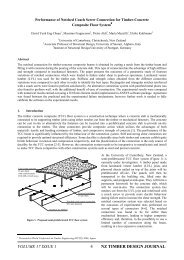 Performance of Notched Coach Screw Connection for Timber ...