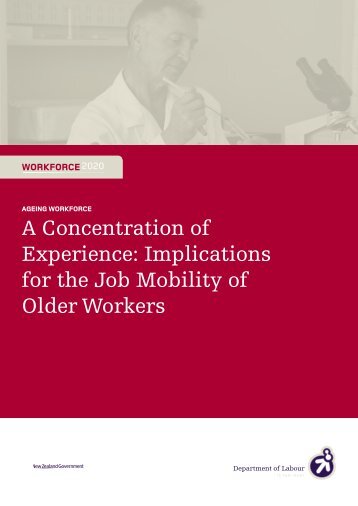 20090421 a concentration of experience and the job mobility of ...