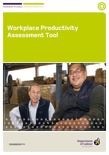 Workplace Productivity Assessment Tool - Department of Labour