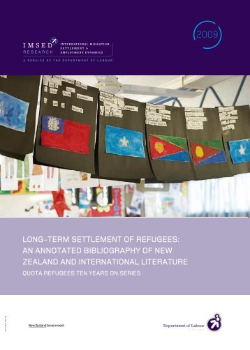 Long-Term Settlement of Refugees: An Annotated Bibliography of ...