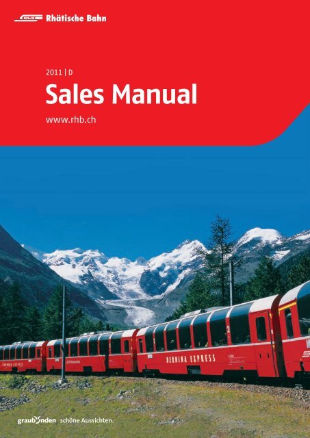 Sales Manual - Graubünden