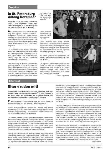 Ausgabe 52 (Januar 2009) - Gymnasium Heidberg