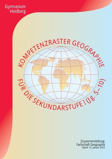 Kompetenzraster - Gymnasium Heidberg