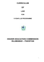 Law - Higher Education Commission