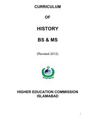 History - Higher Education Commission