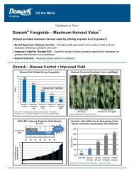 Domark Fungicide Quicksheet - Valent