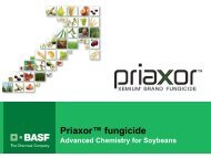 BASF Priaxor Soybeans 2012