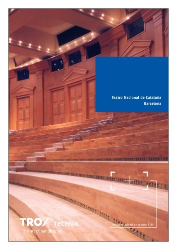 Teatro Nacional de Cataluña Barcelona - Trox