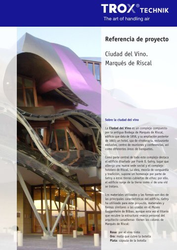 Bodegas Marqués de Riscal. Álava (.pdf 3,4 Mb) - Trox