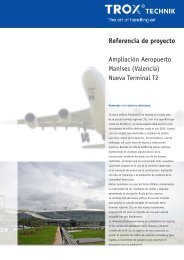 Ampliación Aeropuerto de Manises, Valencia - Trox