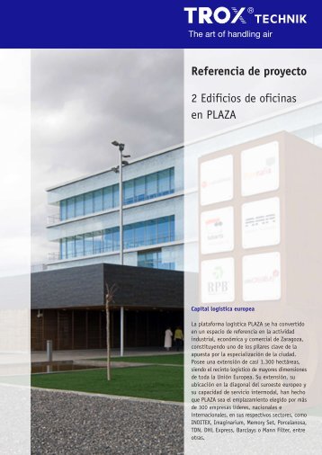 Edificio de Oficinas en PLAZA. Zaragoza (.pdf 574 Kb) - Trox