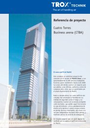 Referencia de proyecto Cuatro Torres Business arena (CTBA) - Trox