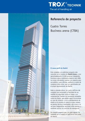 Referencia de proyecto Cuatro Torres Business arena (CTBA) - Trox