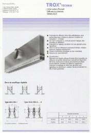 Brochure technique Séries ALS - Trox