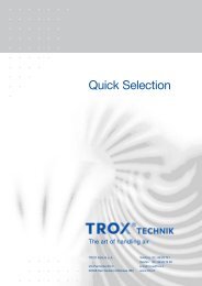 Quick selection (PDF - 1650 KB) - TROX
