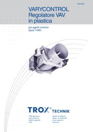 Technical Leaflet TVRK - TROX
