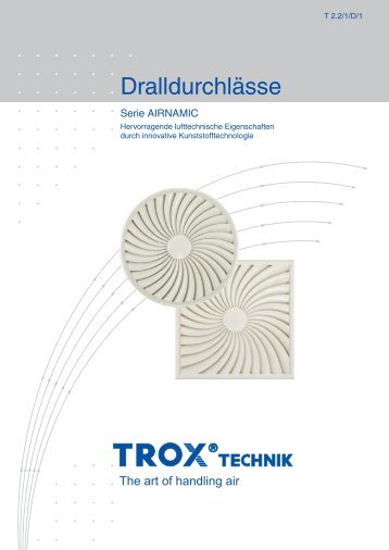 DralldurchlÃ¤sse AIRNAMIC - Trox