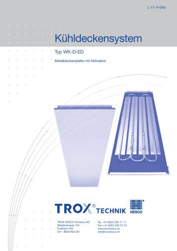 Typ WK-D-ED - TROX HESCO Schweiz AG