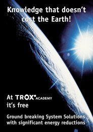 TROX Academy Flyer