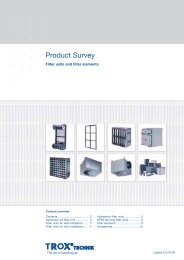 Product Survey - Trox