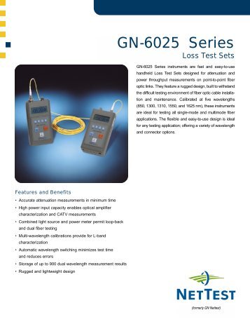 GN-6025 Series - TRS-RenTelco