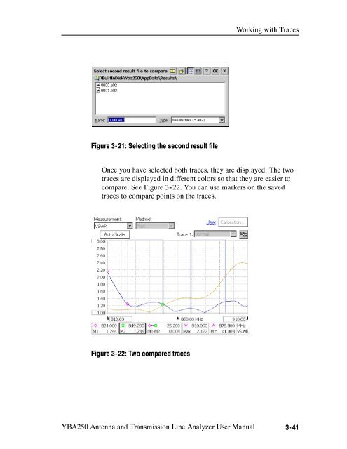 YBA250 Antenna and Transmission Line Analyzer User Manual