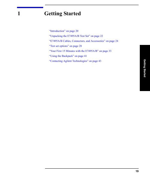 Measurement Guide Agilent Technologies E7495A/B - TRS-RenTelco