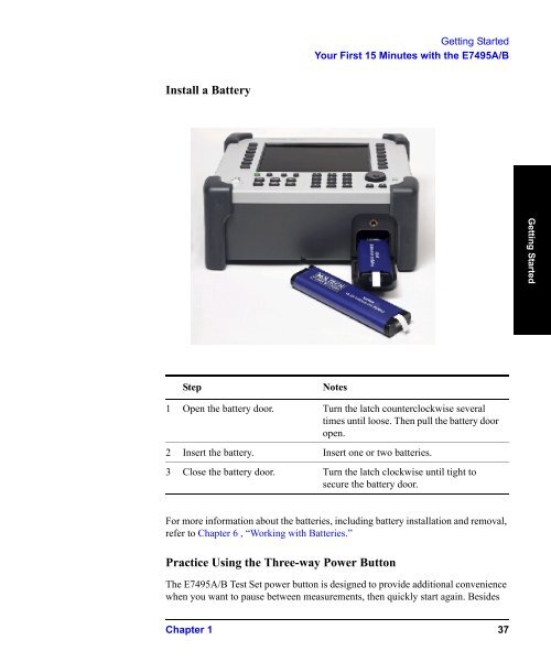 Measurement Guide Agilent Technologies E7495A/B - TRS-RenTelco