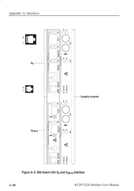 User Manual K1297-G20 Monitor Protocol Tester ... - TRS-RenTelco