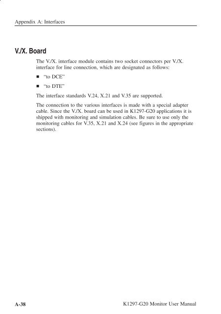 User Manual K1297-G20 Monitor Protocol Tester ... - TRS-RenTelco