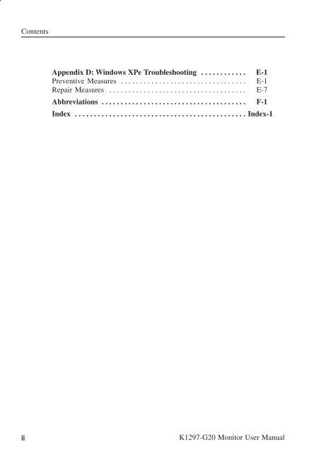 User Manual K1297-G20 Monitor Protocol Tester ... - TRS-RenTelco