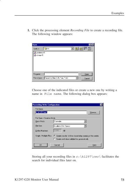 User Manual K1297-G20 Monitor Protocol Tester ... - TRS-RenTelco