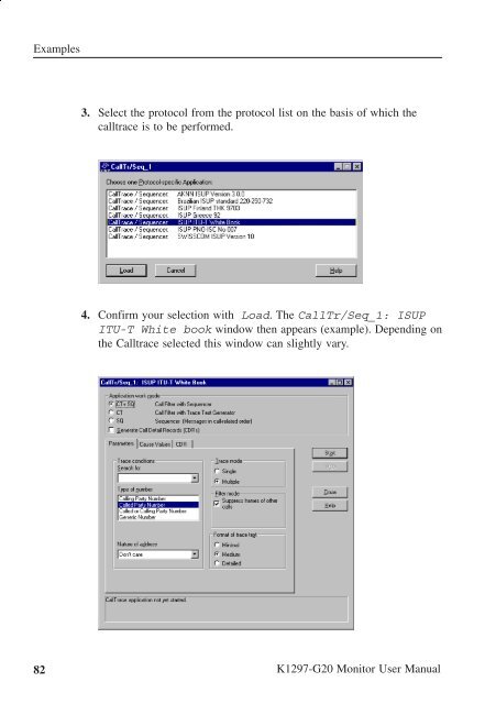 User Manual K1297-G20 Monitor Protocol Tester ... - TRS-RenTelco