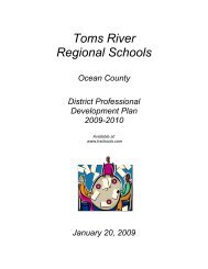 Toms River Regional Schools