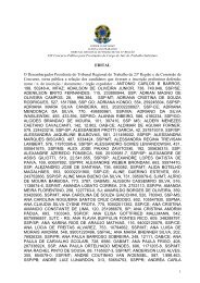 Edital n° 3 - Tribunal Regional Federal da 4ª Região