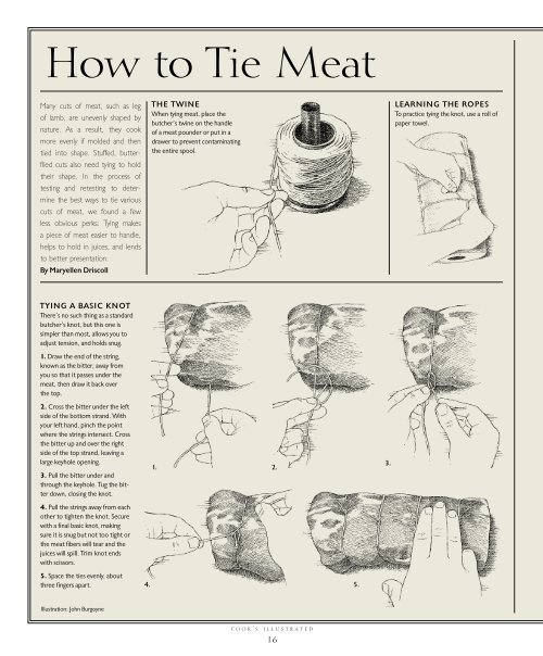 How to Tie Meat - Tru-Burn