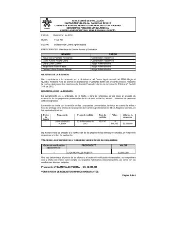 informe de evaluaciÃ³n - Sena