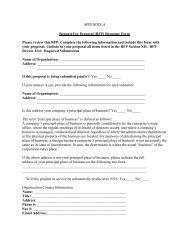 APPENDIX A Request For Proposal (RFP) Response Form Please ...