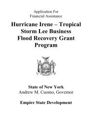 Hurricane Irene â Tropical Storm Lee Business Flood Recovery ...