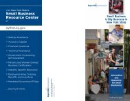 Small Business Resource Center - Empire State Development - New ...