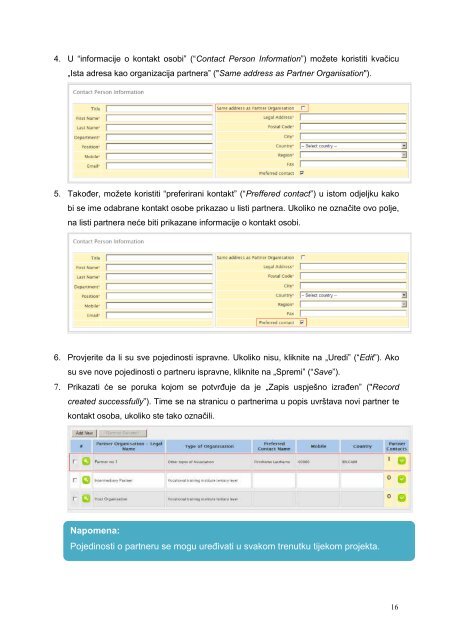 Mobility Tool Beneficiary User Manual - Agencija za mobilnost i ...