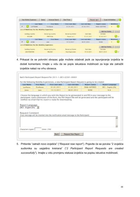 Mobility Tool Beneficiary User Manual - Agencija za mobilnost i ...