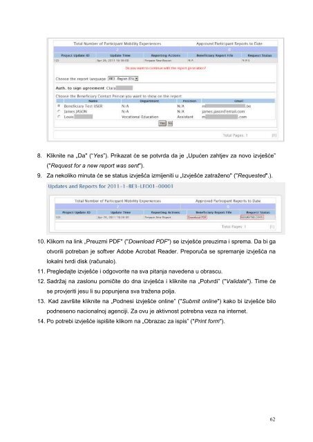 Mobility Tool Beneficiary User Manual - Agencija za mobilnost i ...