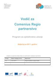 VodiÄ za Regio partnerstva - Agencija za mobilnost i programe EU