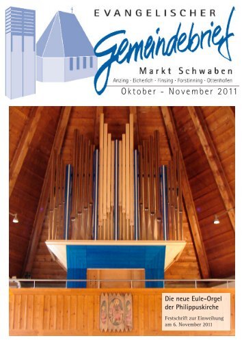 Oktober - November 2011 - Evangelisch-Lutherische ...