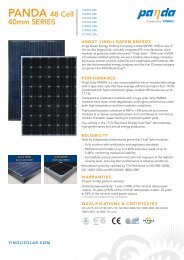 Datasheet (INT) - Yingli Solar