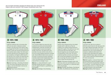 England - True Colours Football Kits