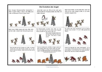 Evolution der Angst