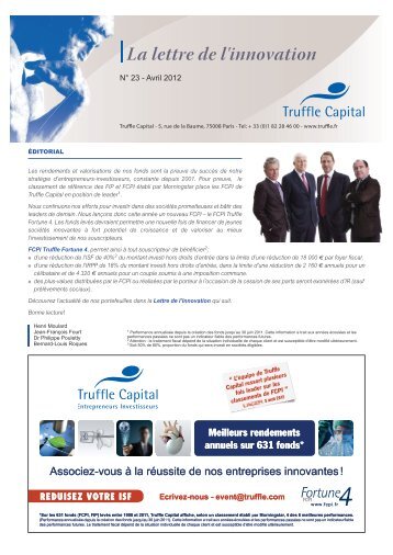 FCPI Fortune 4 - Truffle Capital